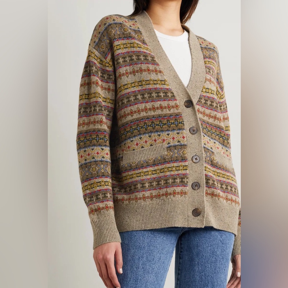 Re/Done 90s Wool Blend Cardigan